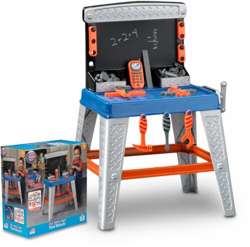 American Plastic Toys My Very Own Tool Bench Perspective: back