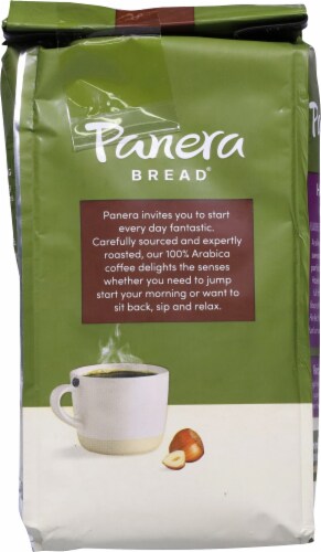 Panera Bread® Hazelnut Crème Light Roast Ground Coffee Perspective: back