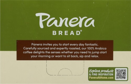 Panera Bread Hazelnut Crème Light Roast Coffee Pods Perspective: back