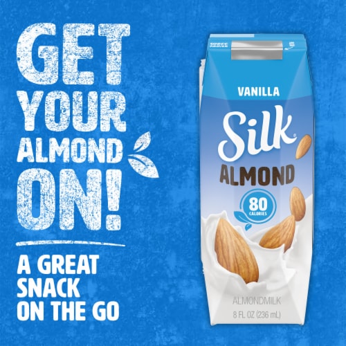 Silk Vanilla Almond Milk Perspective: back
