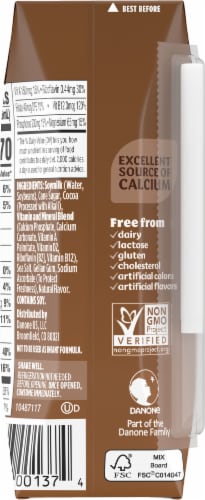 Silk® Chocolate Soymilk Perspective: back