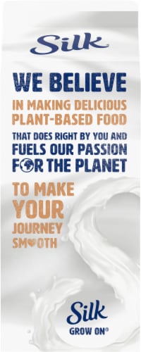Silk® Original Almond & Cashew Protein Milk Perspective: back
