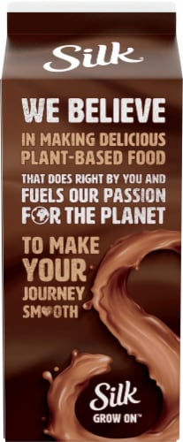 Silk Chocolate Protein Almond & Cashew Milk Perspective: back