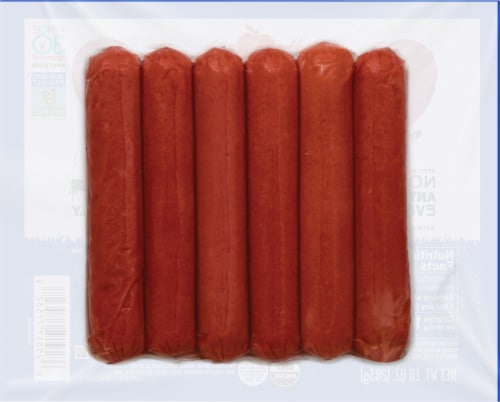 Applegate Great Organic Uncured Beef Hot Dog Perspective: back