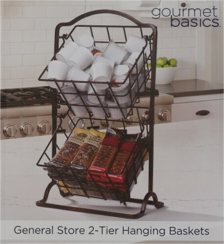 Lifetime 2 Tier Hanging Basket Perspective: back