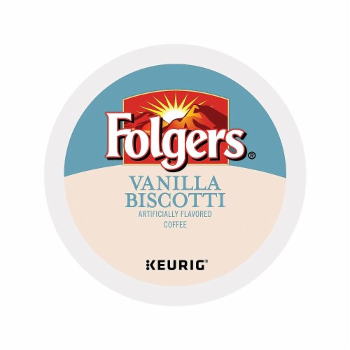 Folgers Gourmet Selections Vanilla Biscotti Coffee K Cups 24 Box 6661 1 Smith s Food and Drug
