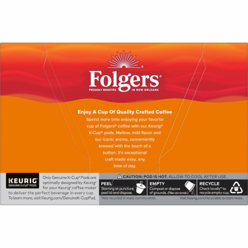Folgers® Breakfast Blend K-Cup® Pod Multipack Perspective: back