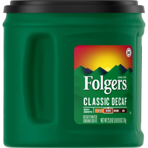 Folgers® Decaf Classic Medium Roast Ground Coffee