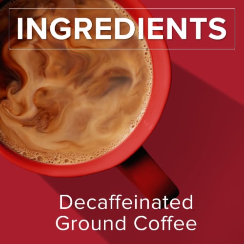 Folgers Classic Decaf Ground Coffee, Medium Roast Perspective: back
