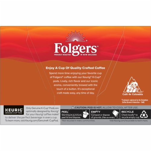 Folgers® Columbian Coffee K-Cup® Pod Multipack Perspective: back