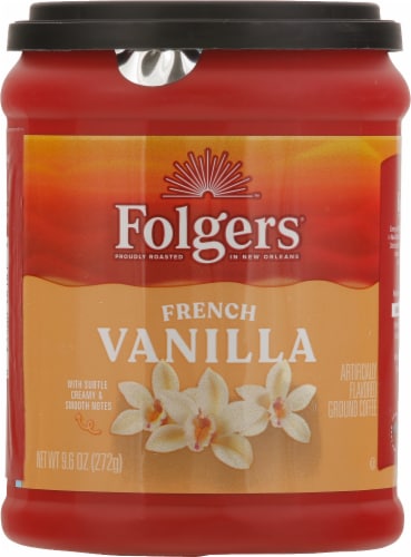 Folgers® French Vanilla Roast Ground Coffee Perspective: back