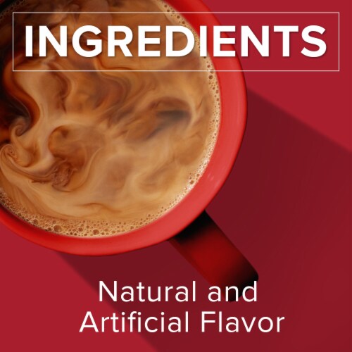 Folgers French Vanilla Artificially Flavored Ground Coffee, Medium Roast Perspective: back