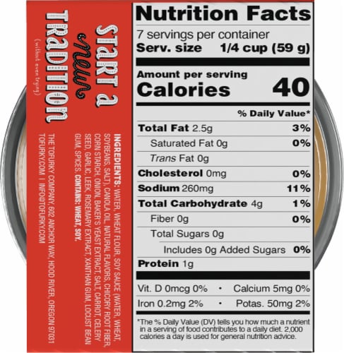 Tofurky® Vegan Savory Gravy Perspective: back
