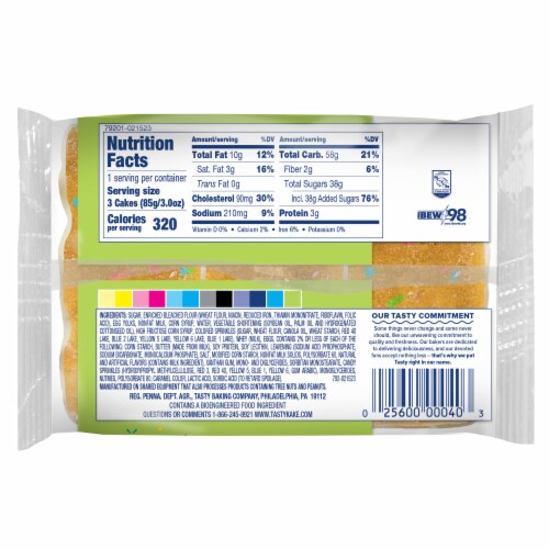 TastyKake® Confetti Krimpets Perspective: back