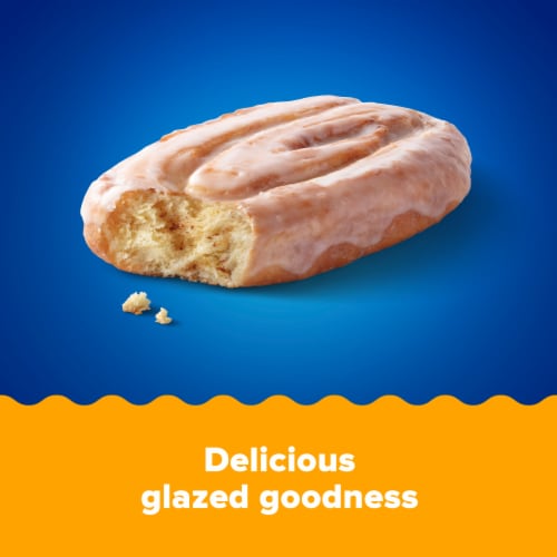 Tastykake Glazed Honey Bun Individually Wrapped Pastry Snack Perspective: back