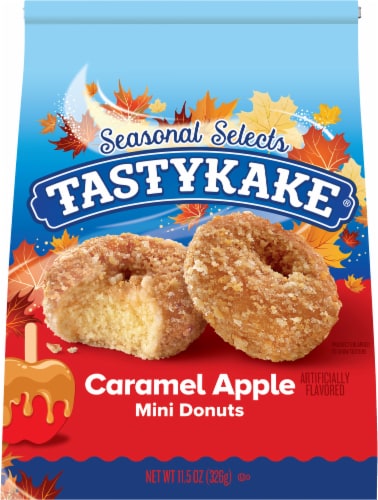 Tastykake Caramel Apple Mini Donuts Perspective: back