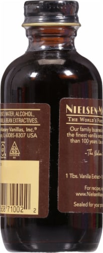 Nielsen-Massey Pure Vanilla Extract Perspective: back