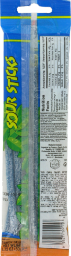 Paskesz Raspberry Sour Sticks Perspective: back
