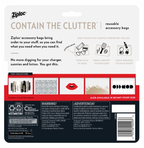 Ziploc shop accessory bags