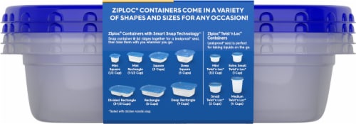 Ziploc Twist n Loc Value Pack Containers and Lids, 10 pc - Kroger