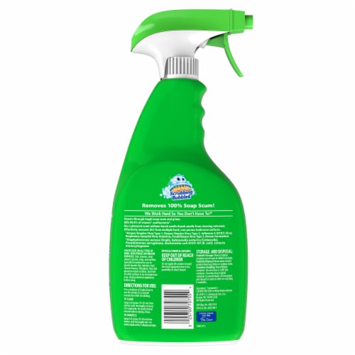 Scrubbing Bubbles Bathroom Grime Fighter Disinfectant Cleaner Citrus Scent Perspective: back
