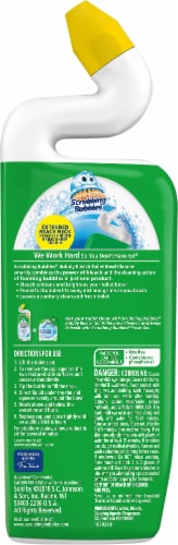 Scrubbing Bubbles Rainshower Scented Bubbly Gel Bleach Perspective: back