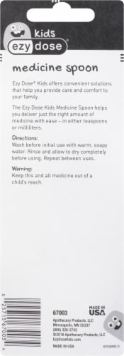 Ezy Dose® Kids Medicine Spoon Perspective: back