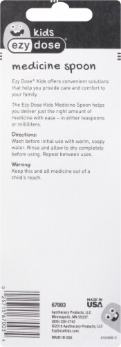 Ezy Dose® Kids Medicine Spoon Perspective: back
