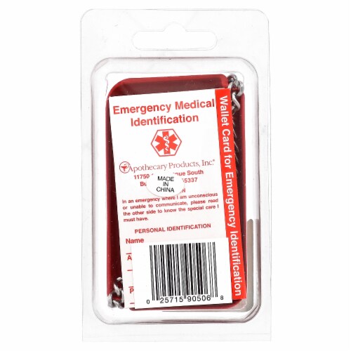Emerg Alert® Medical Bracelet Heart Patient Perspective: back
