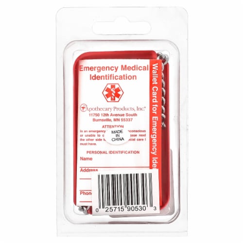 Emerg-Alert® Medical Bracelet Perspective: back