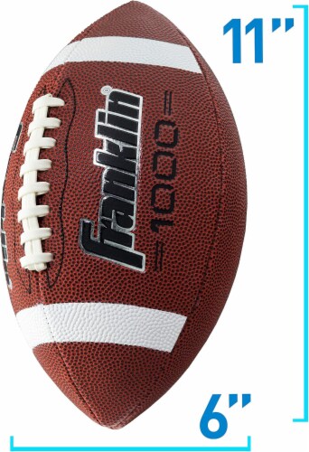 Franklin Grip-Rite Official Size Football Perspective: back