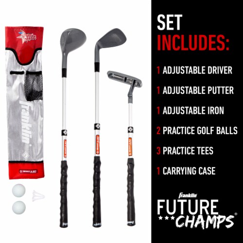 Franklin Adjust-a-Sport Youth Golf Set Perspective: back