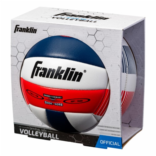 Franklin® Soft Spike Official Volleyball Perspective: back