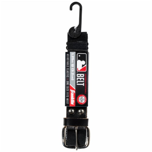 Franklin MLB Baseball Belt - Black Perspective: back