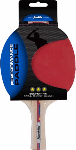 Franklin Performance Silver Series Table Tennis Paddle Perspective: back