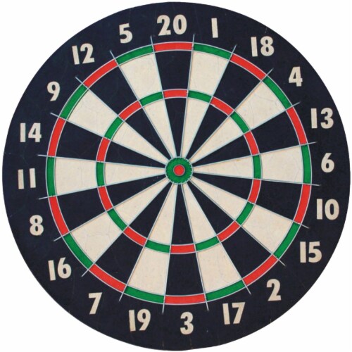Franklin Blade Bristle Dartboard Perspective: back