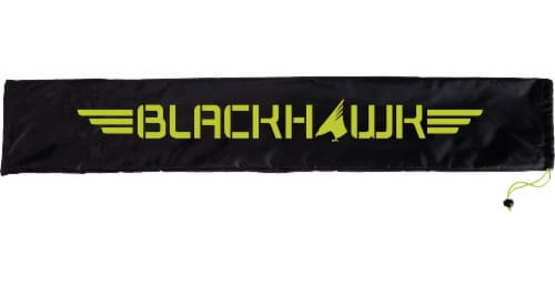 Franklin Blackhawk Portable Soccer Goal - Yellow Perspective: back