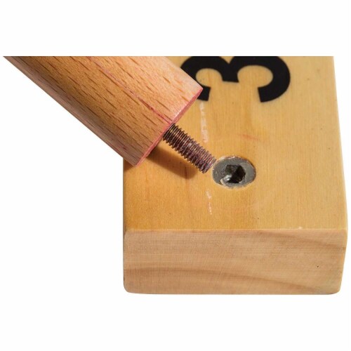 Franklin® Wooden Ring Toss Perspective: back