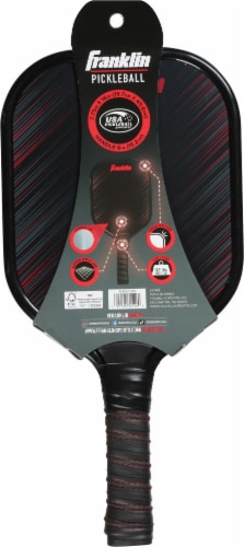 Franklin Red Alum Pickleball Padle Perspective: back