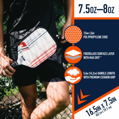 Franklin Ben Johns Signature Pickleball Paddle Perspective: back