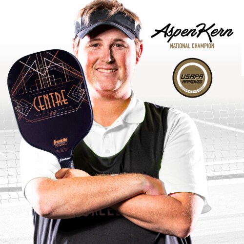 Franklin Centre Polypropylene Pickleball Paddle Perspective: back