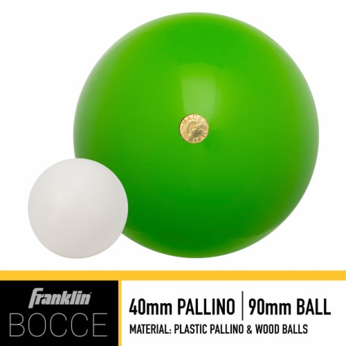 Franklin® Wooden Bocce Set Perspective: back