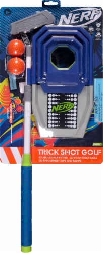Nerf Trick Shot Golf Set Perspective: back