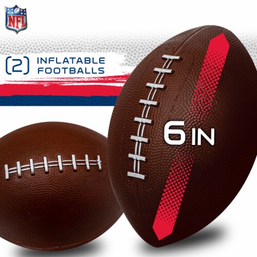 Franklin Sports NFL XL Inflatable Football Target Perspective: back
