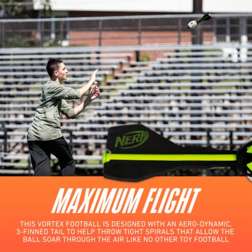 Nerf Elite Vortex Howler Football Perspective: back