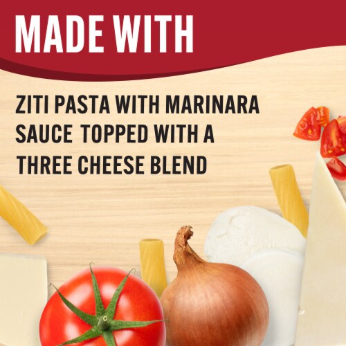 Smart Ones Three Cheese Ziti Pasta Marinara Frozen Meal Perspective: back