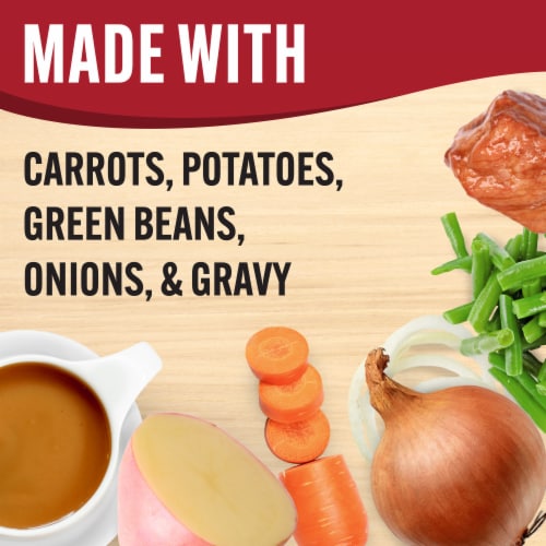 Smart Ones Beef Pot Roast with Carrots Onions Potatoes Green Beans & Gravy Frozen Meal Perspective: back