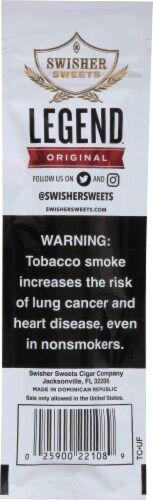 Swisher Sweets Legend Original Perspective: back