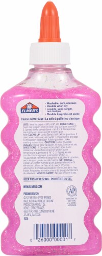 Elmer's® Classic Glitter Glue - Pink Perspective: back
