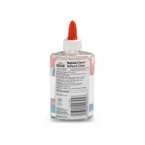 Elmers Glue, Clear, Washable - 5 fl oz